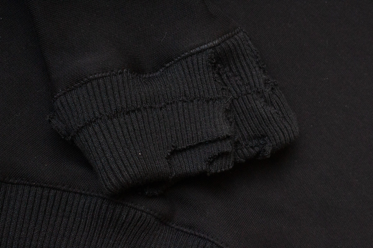 distressed edge sweater 2
