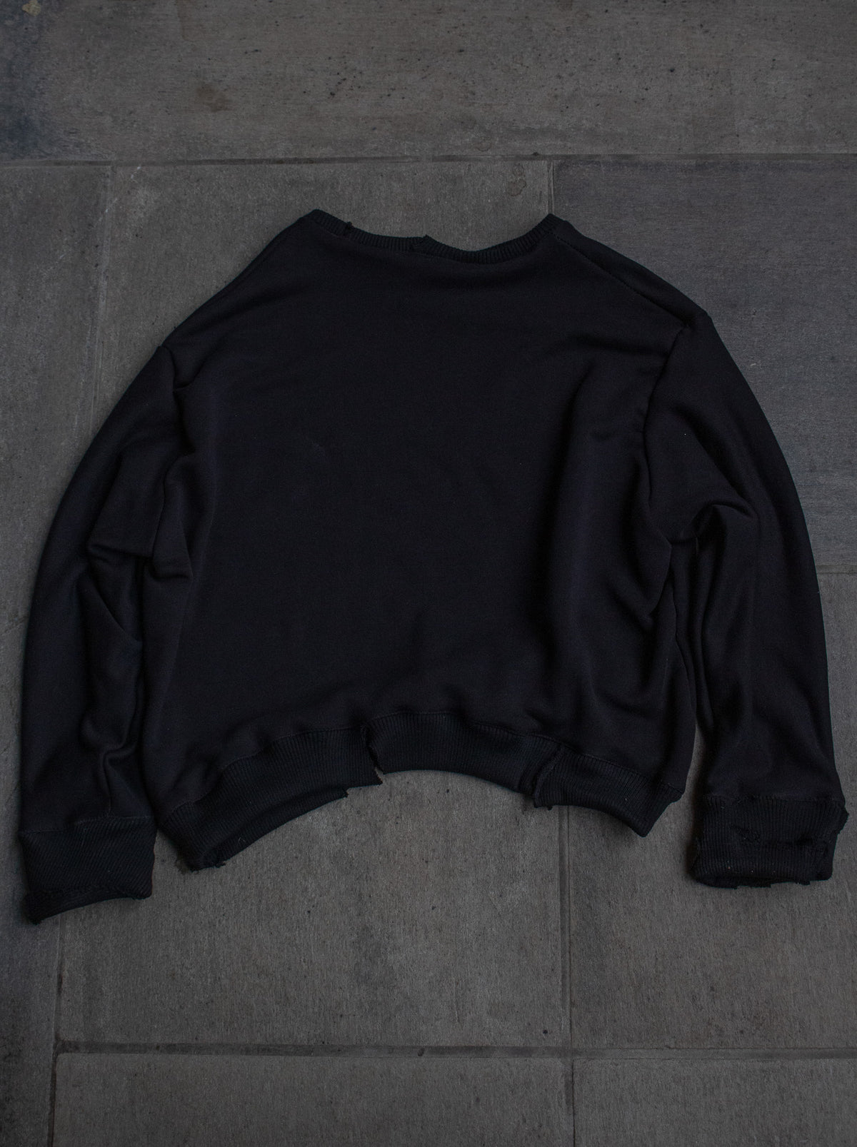 distressed edge sweater 3