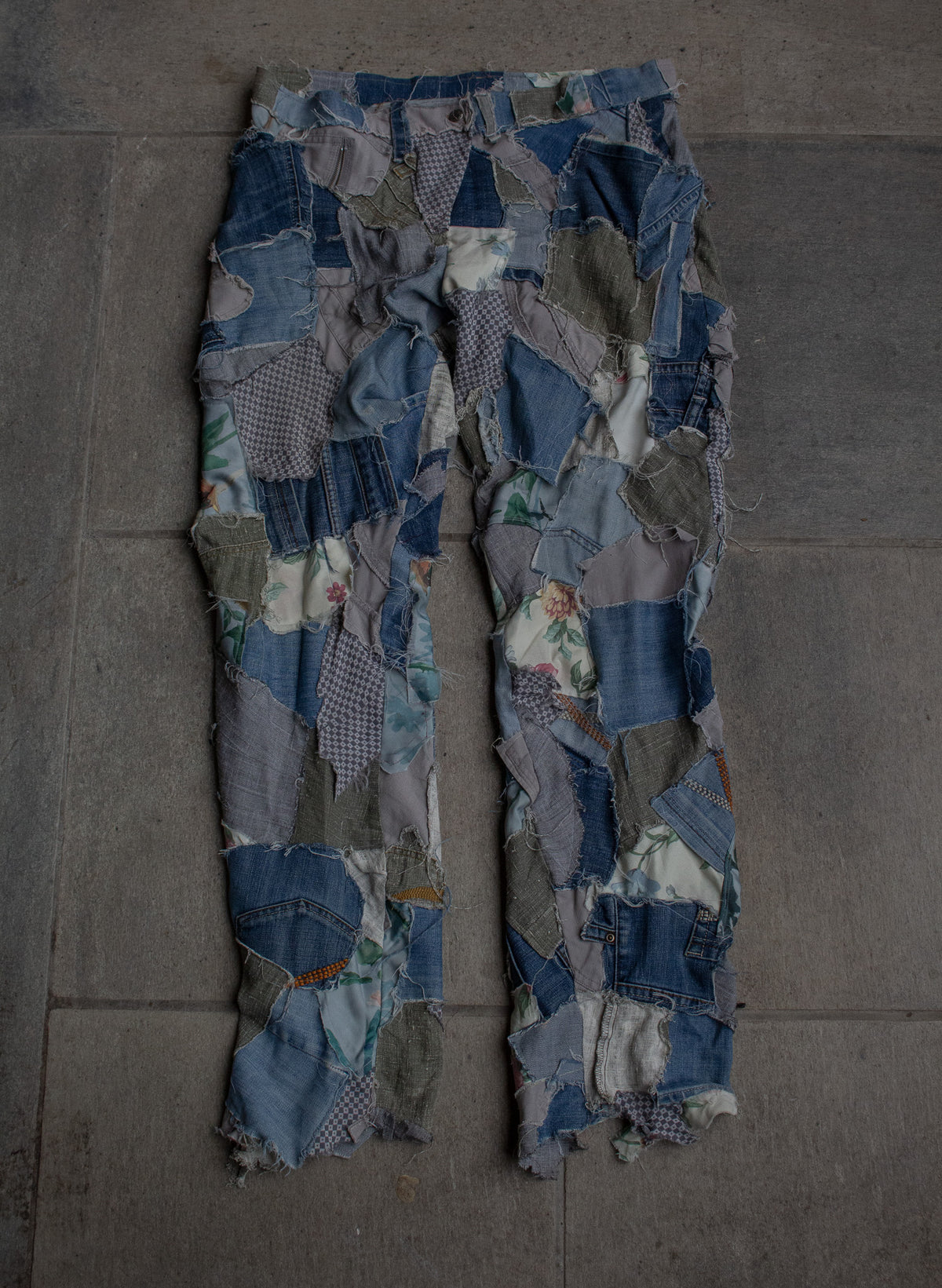 Patchwork jeans 1