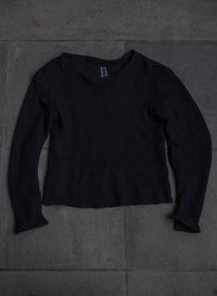 loosely knit sweater 1