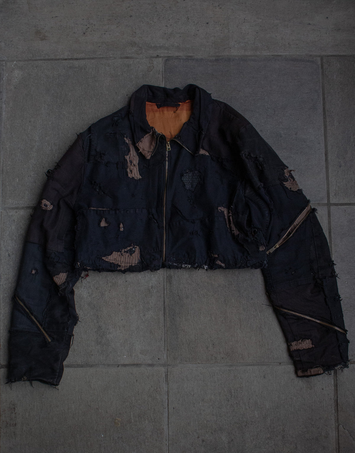 black deconstructed jacket 3